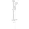 GROHE 27926000 Tempesta 100 Ensemble de douche complet 2 jets.