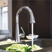 GROHE 32294001 Zedra Mitigeur monocommande Evier.