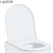 LAUFEN H8913330000001 KARTELL - Abattant WC, déclipsable, frein de chute, Blanc.