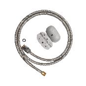 NOBILI RFX135/23 Flexible douchette, en acier 150 cm.