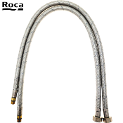 ROCA A525020409 KIT 2 FLEXIBLES D'ALIMENTATION A VISSER M10X3/8" Longueur 600 mm.