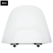 ROCA A801461004 GIRALDA - Abattant WC extractible, Blanc.