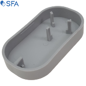 SFA BL120026 SANISPEED (SSP) Capot d’évent gris.