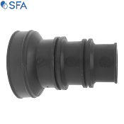 SFA BL120971 MANCHON 3 SORTIES NOIR.