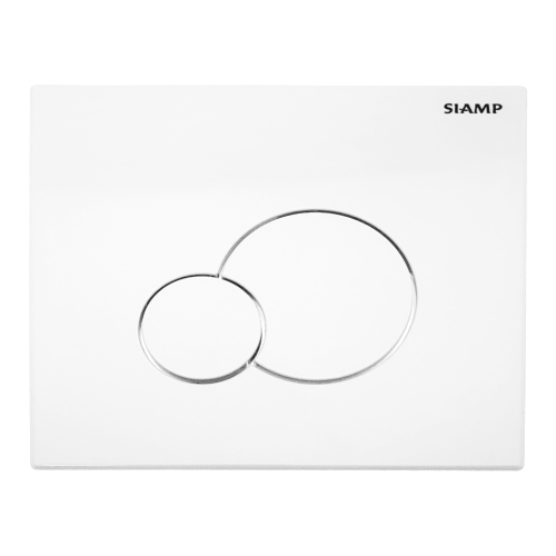 SIAMP 31 1844 10 Plaque de commande GLOBE pour VERSO 350/1100 - 100% Blanche.