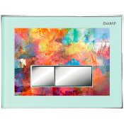 SIAMP 31 1963 60 Plaque de commande REFLET 90 - INGENIO - Personnalisable/Touches Brillantes.