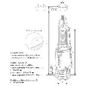 SIAMP 32 2250 10 SWITCH 22A - Mécanisme de chasse.