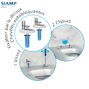 SIAMP 95 9003 10 Abattant WC Estérel Premium.