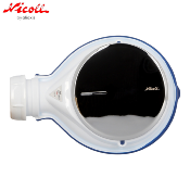 NICOLL 0205801 Bonde receveur de douche TURBOFLOW®-XS Magnetech®, Ø 90 mm, sortie Ø 40 mm