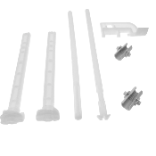 ROCA AV0021000R KIT ACCESSOIRES PLAQUE 8900450 DUPLO RETRO.