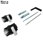 ROCA AV0034900R KIT FIXATION CACHÉE 6X143MM POUR WC/BIDET SUSPENDU.