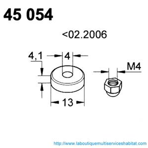 GROHE 4505400M Clapet 12x17.