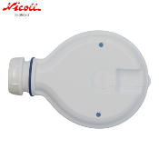 NICOLL 0205801 Bonde receveur de douche TURBOFLOW®-XS Magnetech®, Ø 90 mm, sortie Ø 40 mm