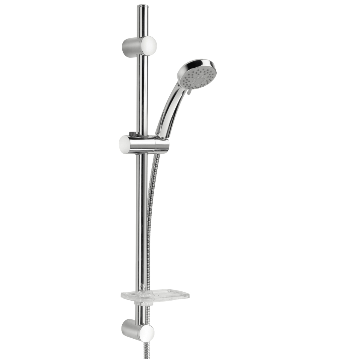 barre de douche murale avec kit douchette en inox 4 coloris, Treemme