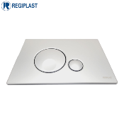 REGIPLAST 187M PLAQUE DE COMMANDE GLOBE 3-6 L CHROME MAT