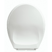 SIAMP 48 7110 17 Abattant WC MONACO DORMANT. Blanc.