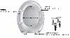 SIAMP 95 8214 10 Abattant WC Vallauris Premium.