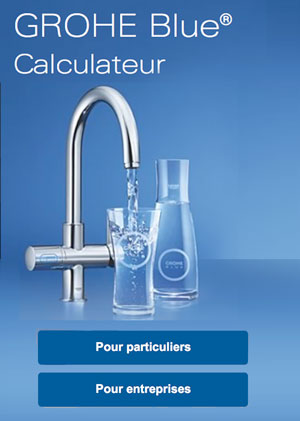 Calculez les conomies ralises avec le GROHE BLUE