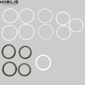 NOBILI RSA228/83 Kit Universel Joints GACO + Téflon.