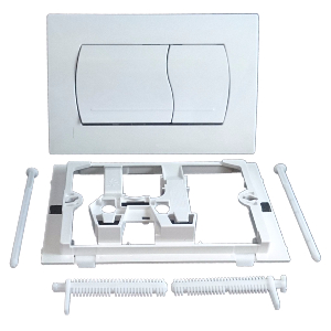 ROCA A8901150R0 Plaque de commande 52 blanche N-FIX.