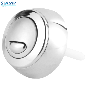 SIAMP 34 4949 07 Bouton Poussoir OPTIMA 49 Chromé.