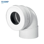 SIAMP 92201007 C100F - Pipe Courte Femelle - Femelle.