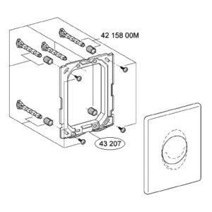 flexible liaison robinet flotteur Grohe Rapid Sl 42233000