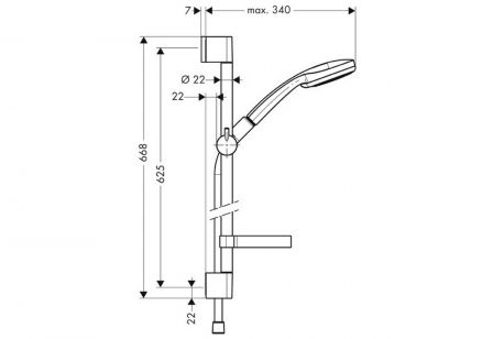 HANSGROHE_27776000_Set_de_Douche_Croma_100_Vario_EcoSmart._Schema_cote.jpg