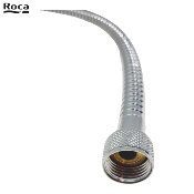 ROCA A525009800 EVOLUTION - FLEXIBLE DE DOUCHE 170CM AVEC RACCORDS CHROMÉS.