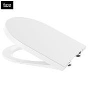 ROCA A80152200B INSPIRA-ROUND. Abattant WC en SUPRALIT® frein de chute "Silencio"