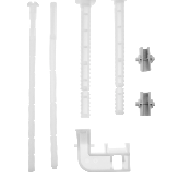ROCA AV0021000R KIT ACCESSOIRES PLAQUE 8900450 DUPLO RETRO.