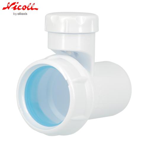 NICOLL 0224062 - CA40 - Soupape anti-vide a visser pour siphon Ø40 mm.