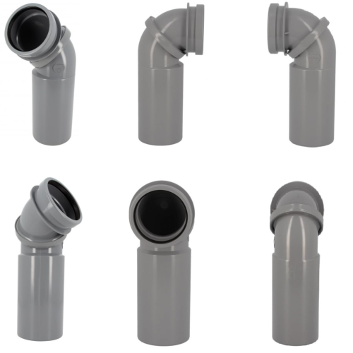 NICOLL UPORTBAT-Pipe orientable D100 mm pour bâti-supports.