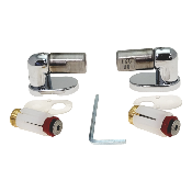ROCA AI0010400R NEXO - Kit charnière pour abattant WC.
