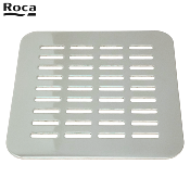 ROCA AP0006100R GRILLE INOX 130X130 POUR RECEVEUR DE DOUCHE TERRAN ET POLO+.