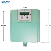 SIAMP 31 1101 01 Réservoir seul pour Verso 1100 Complet équipé pour SAV.