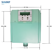 PR-SIAMP 31 1101 01 Réservoir seul pour Verso 1100 Complet équipé pour SAV.