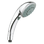 GROHE 28393000 Douchette à main MOVARIO FIVE 15x21 5 jets tête orientable Rotahead, chromé.