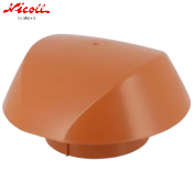 NICOLL VVS12T Chapeau de ventilation simple diam�tre 125 Terraccota.