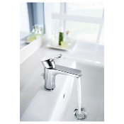 ROCA A5A3I09C00 L20 XL. Mitigeur lavabo monotrou, avec vidage automatique.