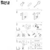 ROCA A822039950 KIT FIXATIONS CACHÉES WC/BIDET SUSPENDU.