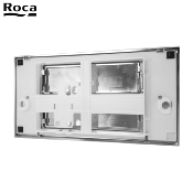 PR-ROCA A890045001 DUPLO RETRO - PLAQUE DE COMMANDE 32X17 CHROMÉ.