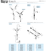 ROCA A525038100 Aérateur, Mousseur ou Brise jet M24X1.