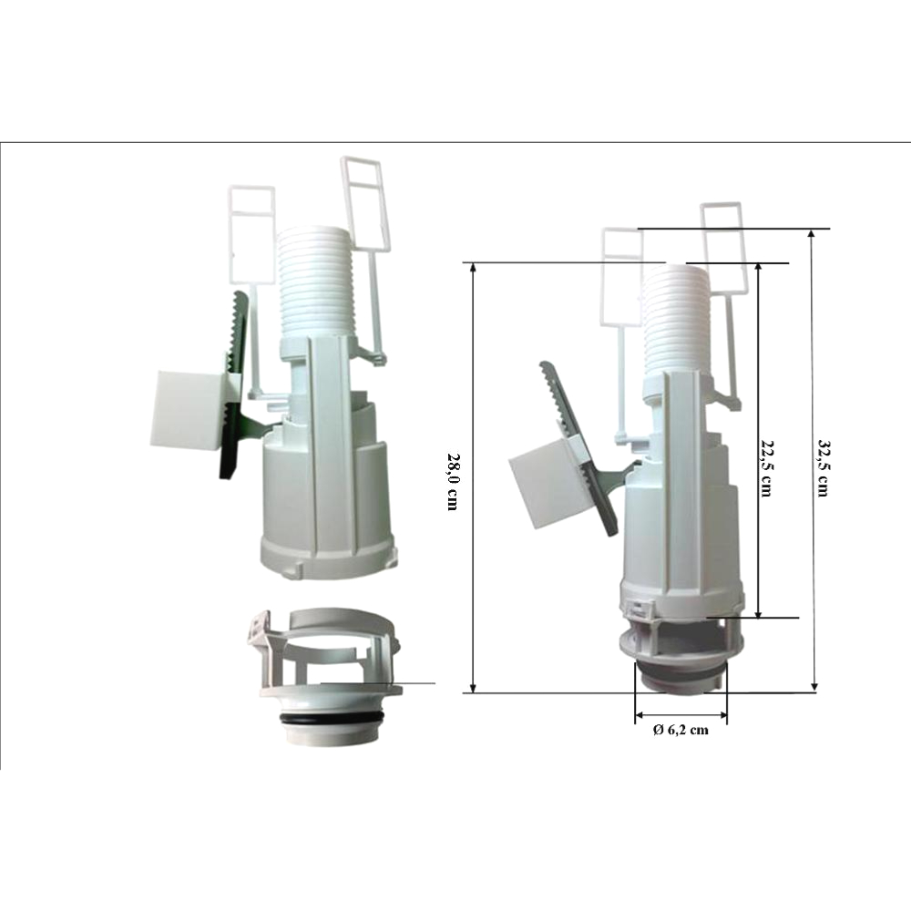 SIAMP 30 9510 07 Robinet Flotteur pour Bâti-Chasse Verso 350.