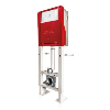 NICOLL WBS2P Bâti-Support HAPPY SUPPORT autoportant 2 blocs polymère et acier pour WC.