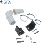 SFA SACH93 Sachet d’accessoires Sanicompact. Fixations et évacuation.