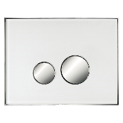 SIAMP 31 1990 10 Plaque de commande Double Volume Reflet 360  Naturel/Touches Brillantes.