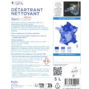 SFA DETARTRANT spécial broyeurs. 1 Bidon de 5 Litres.