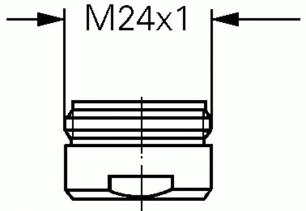 GROHE 13955000 Mousseur ou Brise Jet Eco M24x1 mâle, 5,8l/minute.