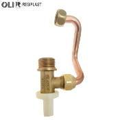 PR-REGIPLAST 620010 ROBINET D' ARRÊT + TUBULURE. POUR EUROFUTURA 600-620 APRÈS 2000.